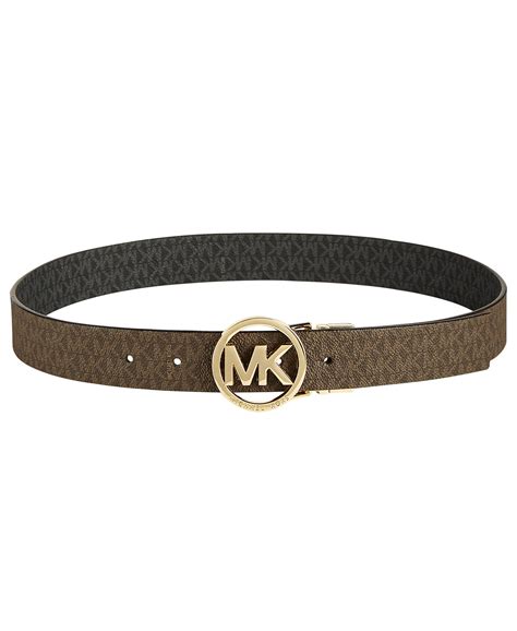 signature reversible logo buckle belt.